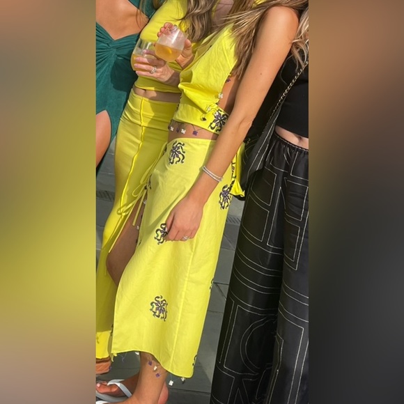 Supriya LeLe skirt and top sold as set - Picture 5 of 6